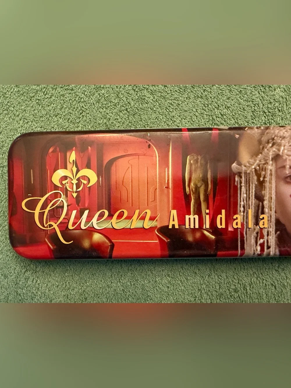 Vintage Star Wars Episode I Queen Amidala Metal Pencil Case Tin (1999)